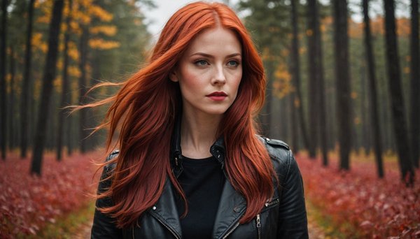 Coloration rouge : astuces pour des cheveux flamboyants